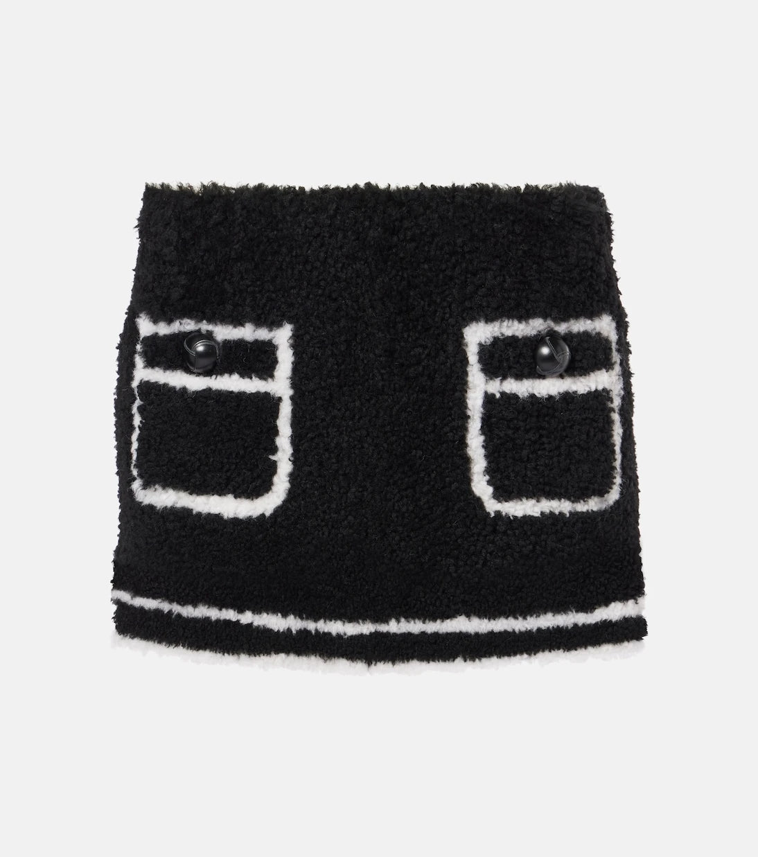 Blancha - Shearling miniskirt