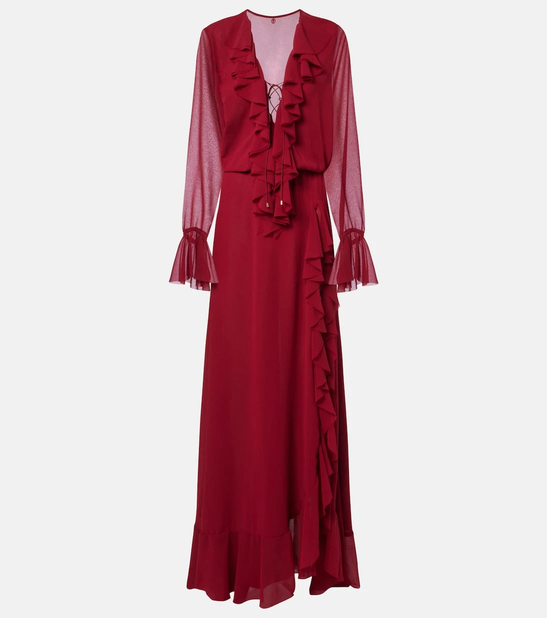 Bananhot - Bellen ruffled maxi dress