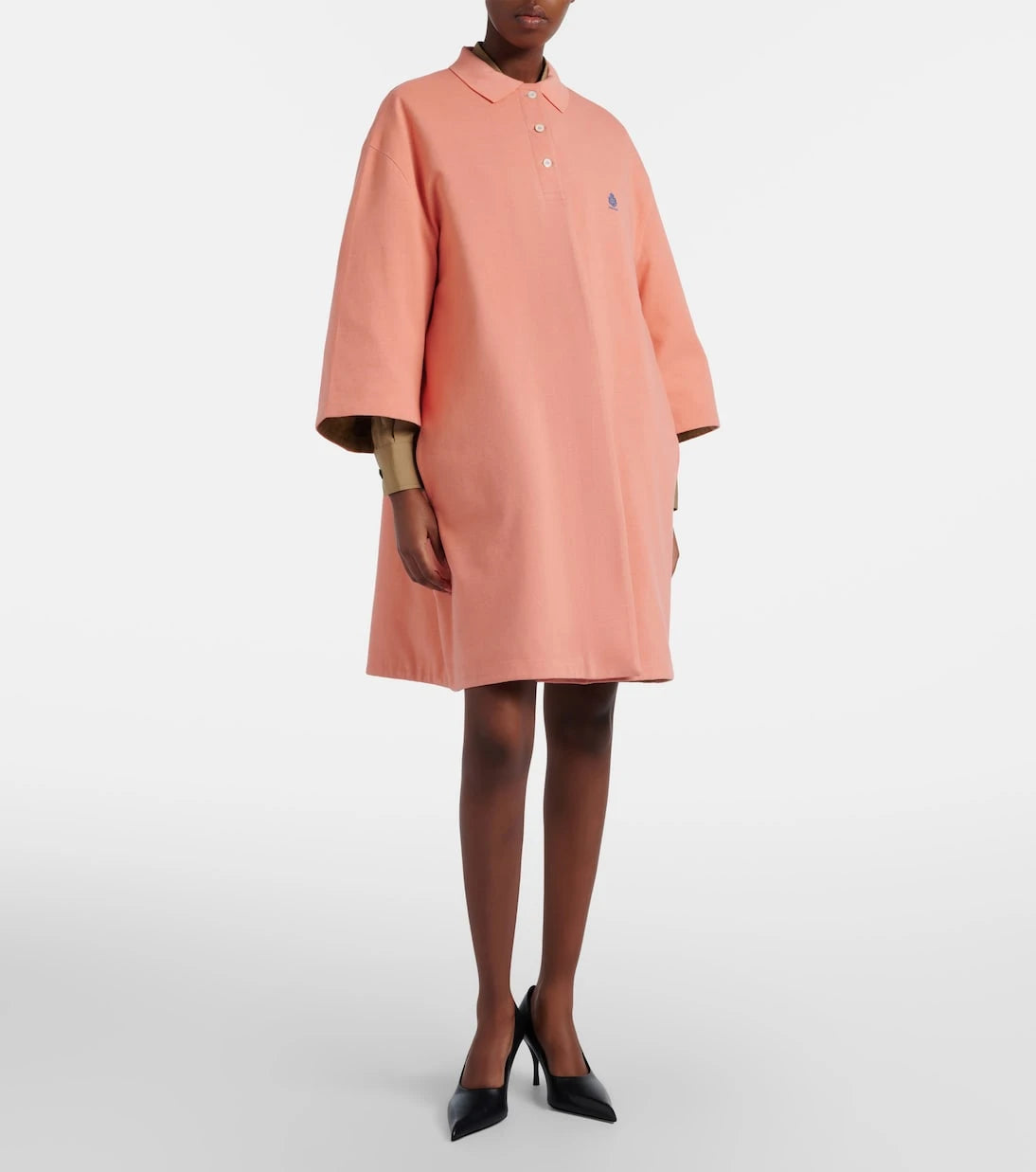Prada - Cotton piqué coat