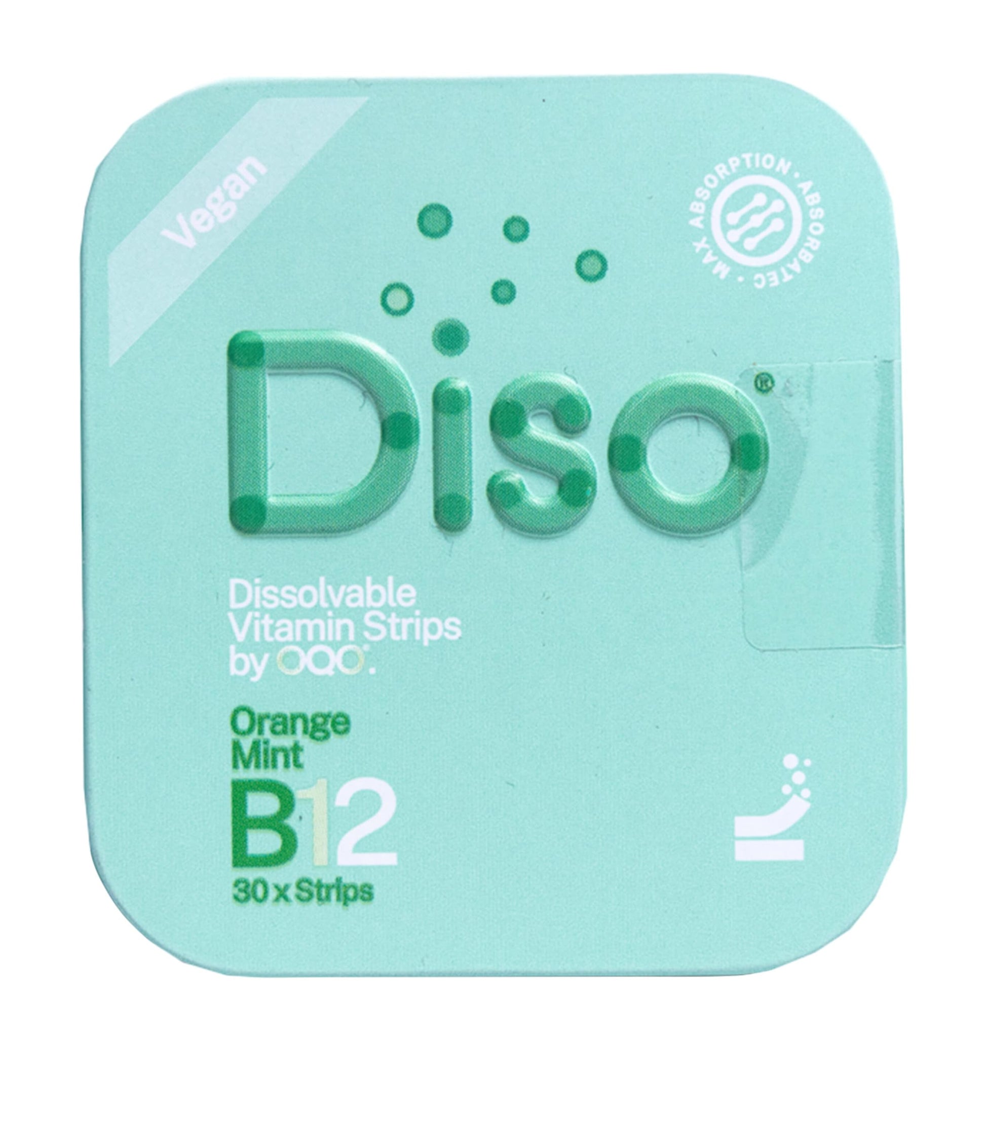 OQO DISO B12 Vitamin Strips (30 Strips)