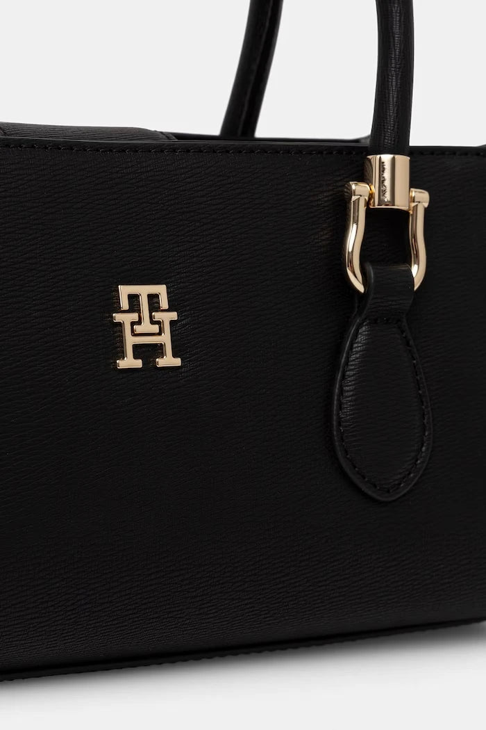 Tommy Hilfiger suni deri kadın crossbody çanta