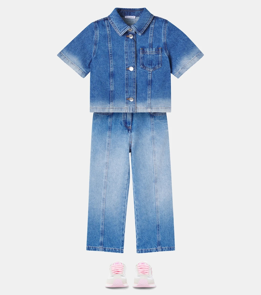Dolce&Gabbana Kids - قميص دينم