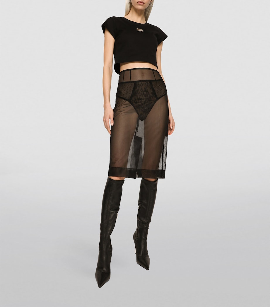 Multi Cropped T-Shirt