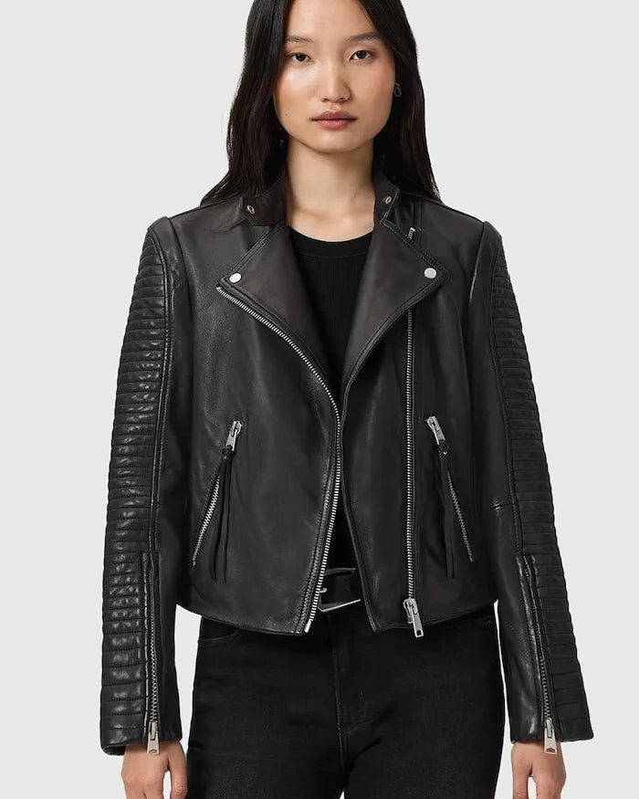 AllSaints RAUL Deri Ceket