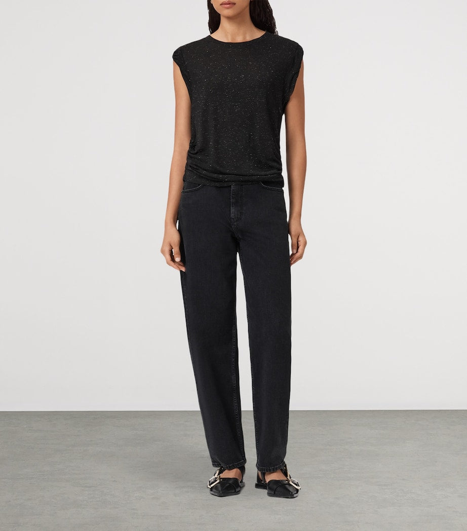 Glittered West Tank Top