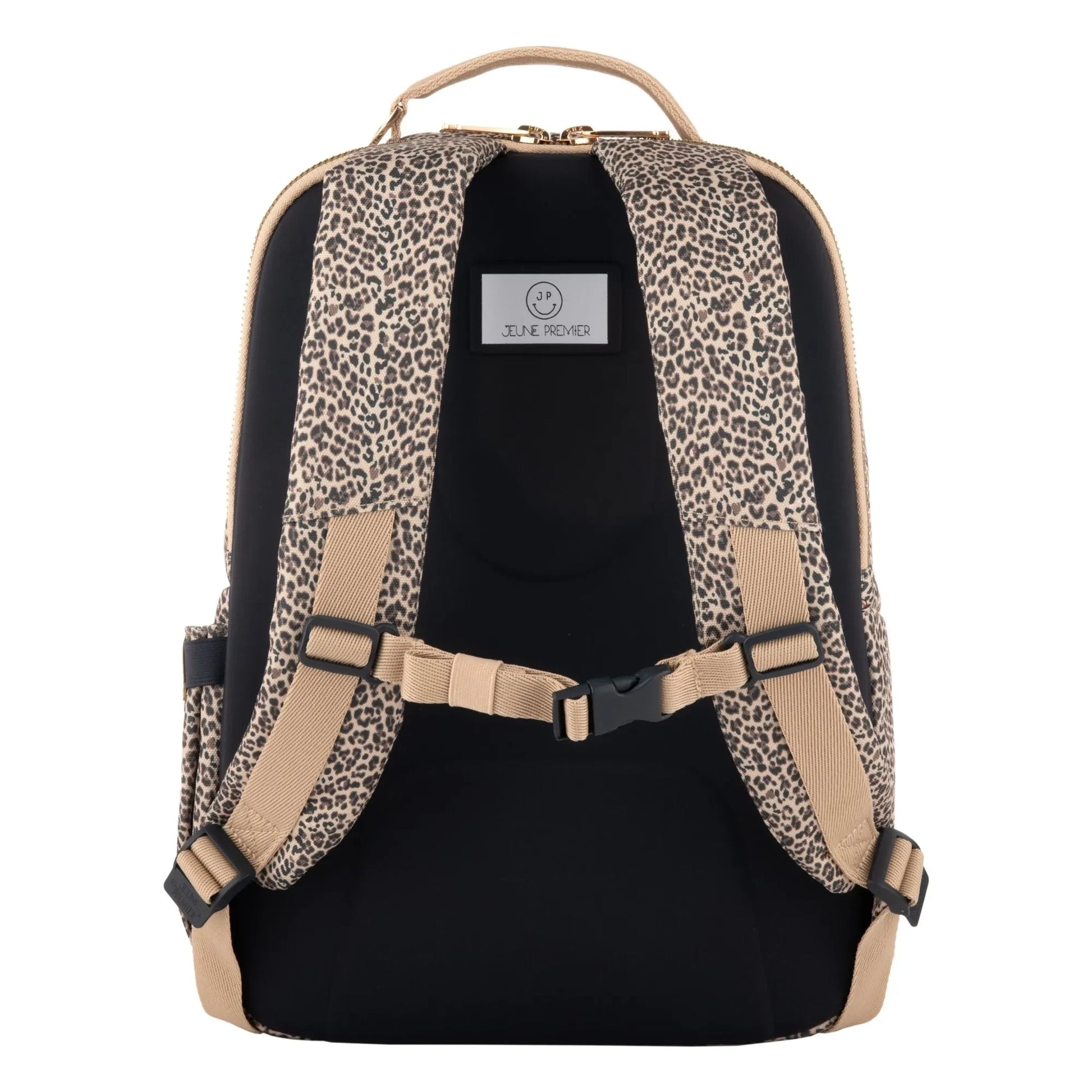 Jeune Premier - Bobbie Leopard Cherry Backpack | Beige