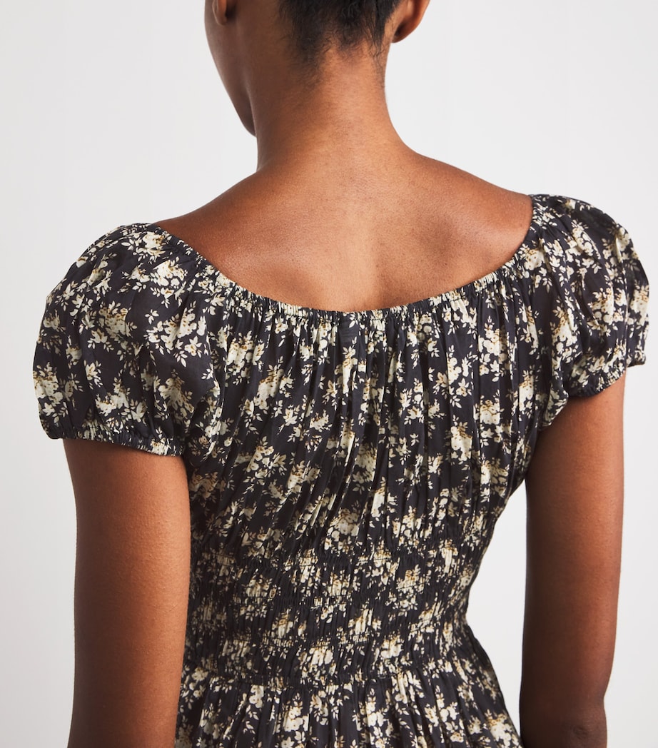 Organic Cotton Quinley Midi Dress NIOR ROSIER FLORAL