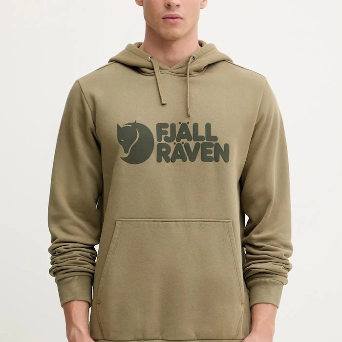 Fjallraven Logo Hoodie F84144 622 Pamuklu Kapüşonlu Sweatshirt