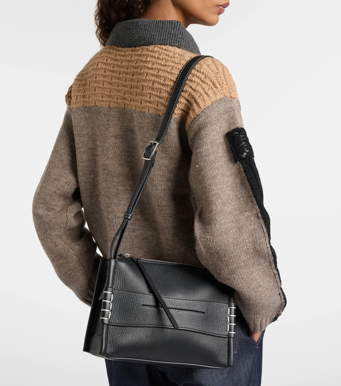 JW Anderson - Loafer Small leather crossbody bag