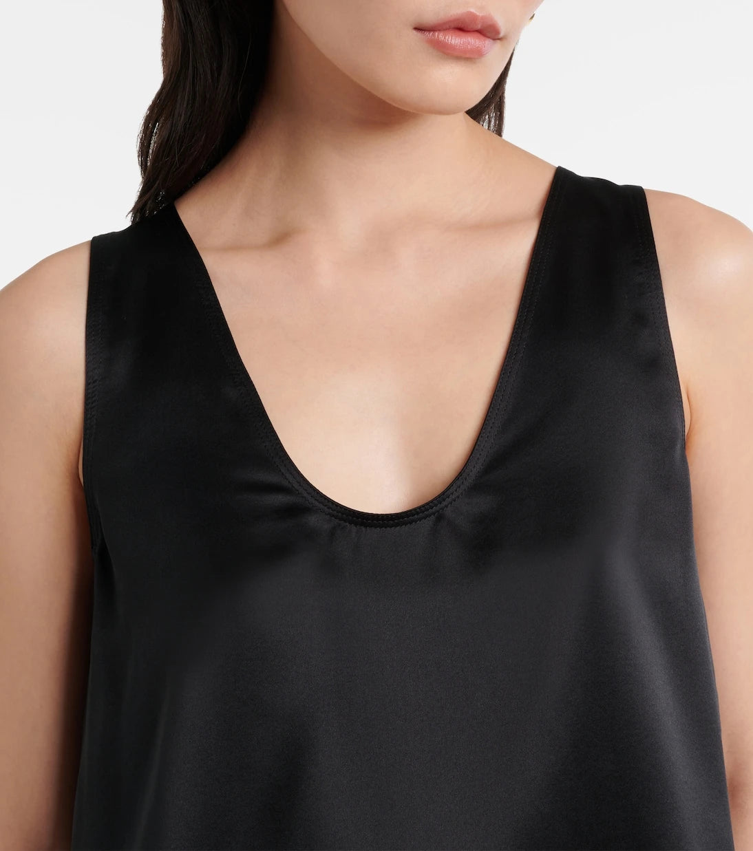 Max Mara - Filly silk tank top