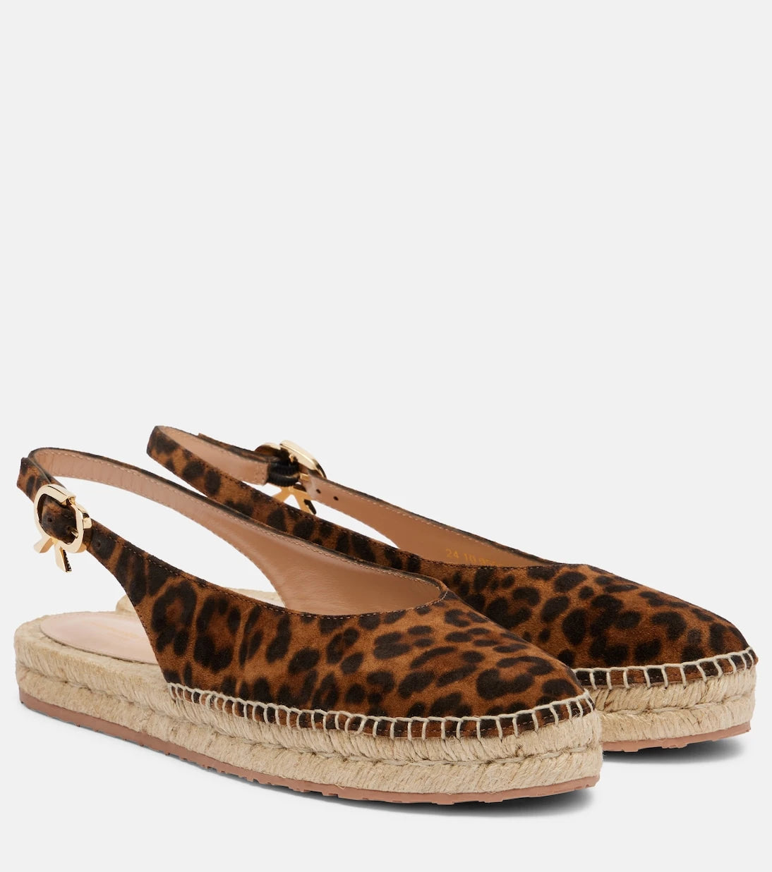 Gianvito Rossi - Paz suede slingback espadrilles