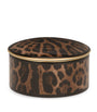 Dolce & Gabbana Casa Porcelain Leopardo Trinket Box