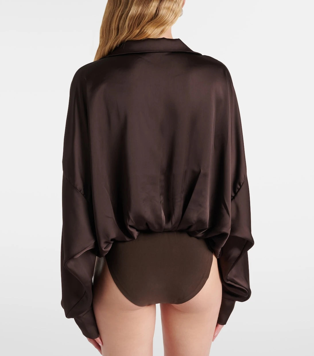 Norma Kamali - Satin bodysuit