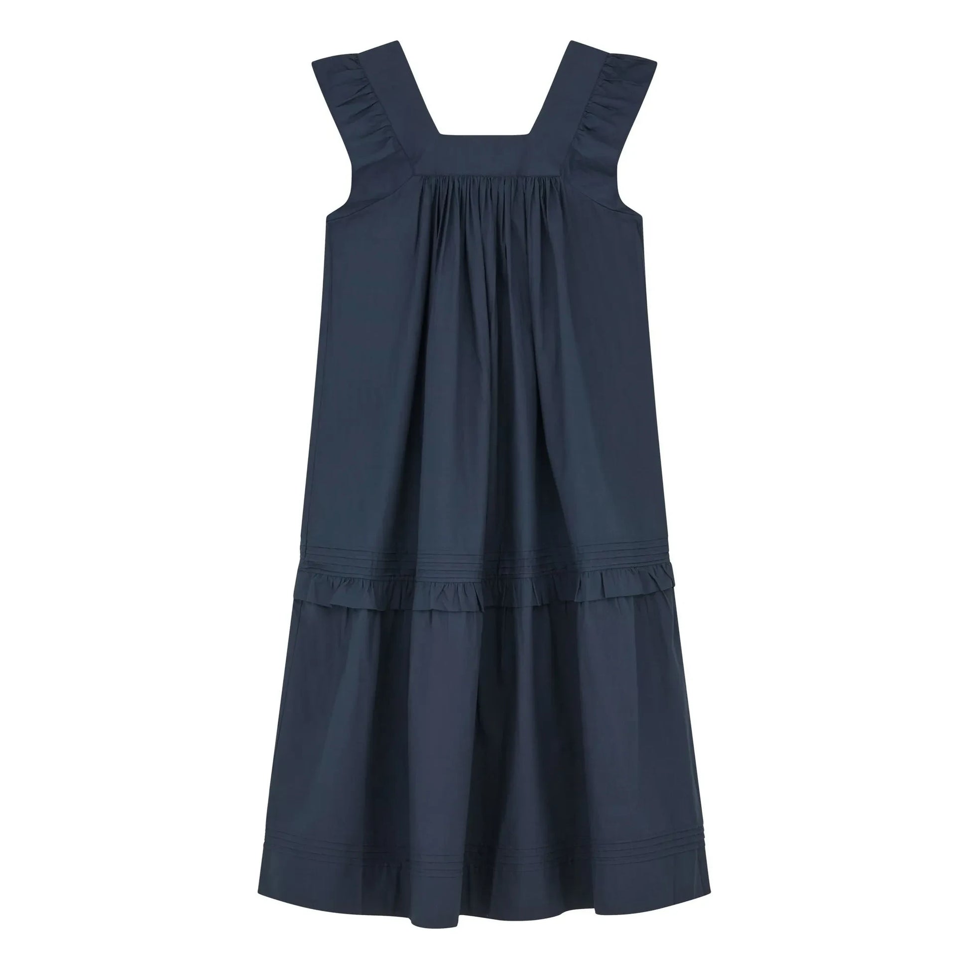 Skall Studio - Alina Cotton dress | Navy blue