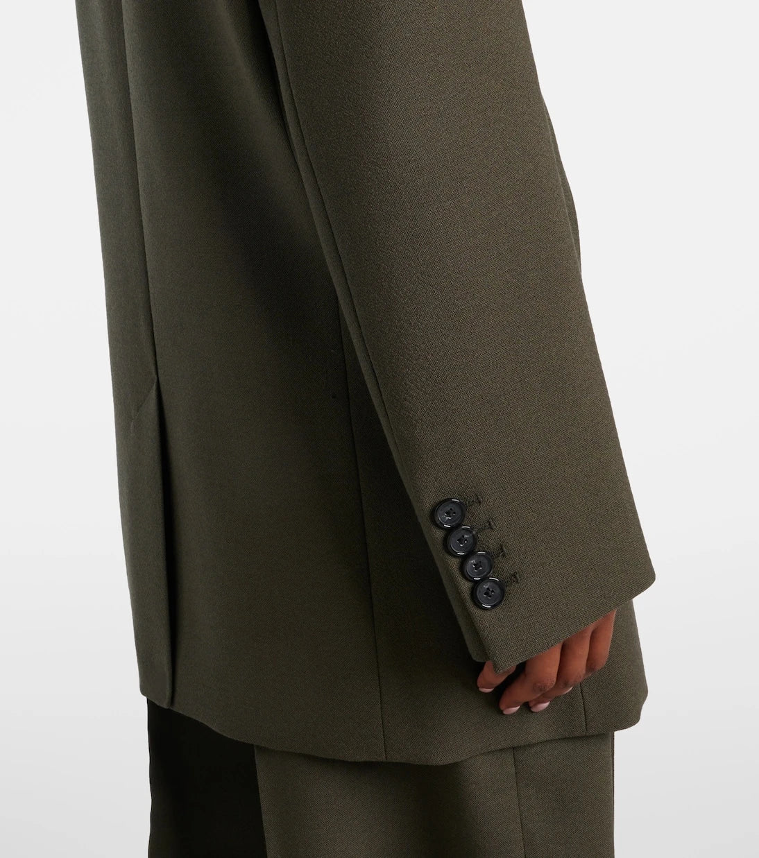 Toteme - Double-breasted wool-blend blazer