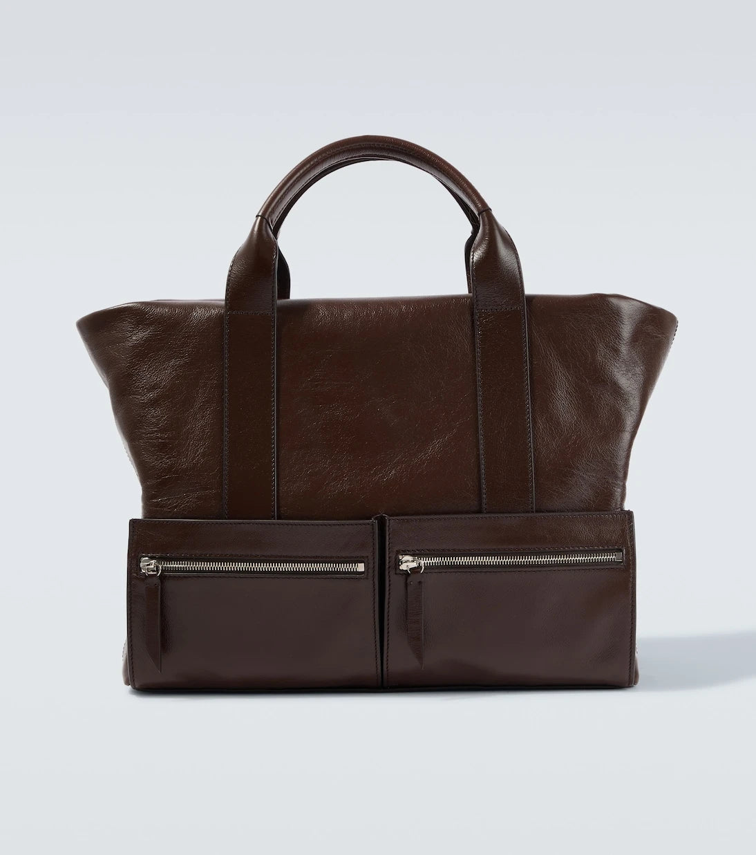 Métier - Racer 40 leather duffel bag