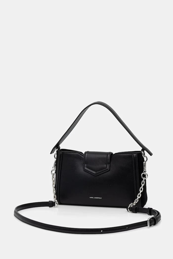 Karl Lagerfeld süet kadın crossbody çanta