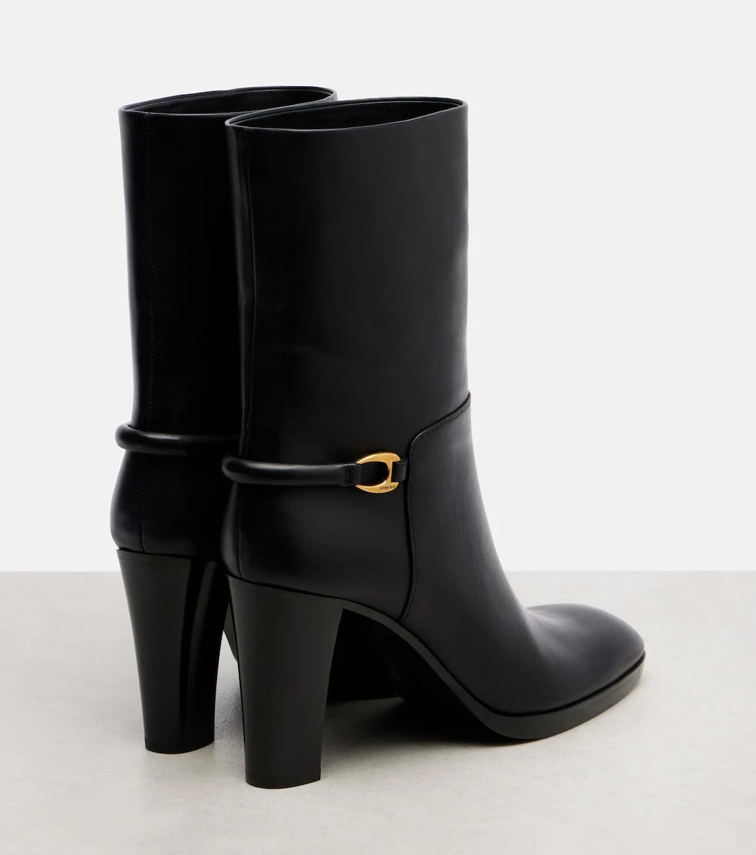 Saint Laurent - Sulpice 80 leather ankle boots