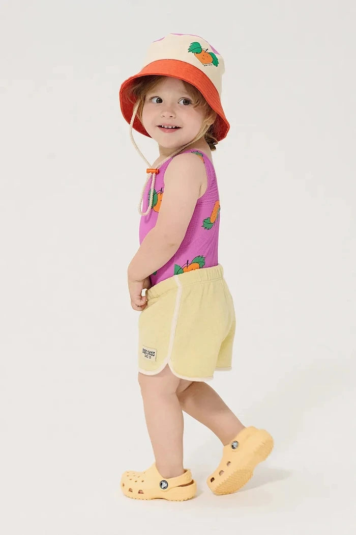 Детска памучна капела Bobo Choses Tangerine
