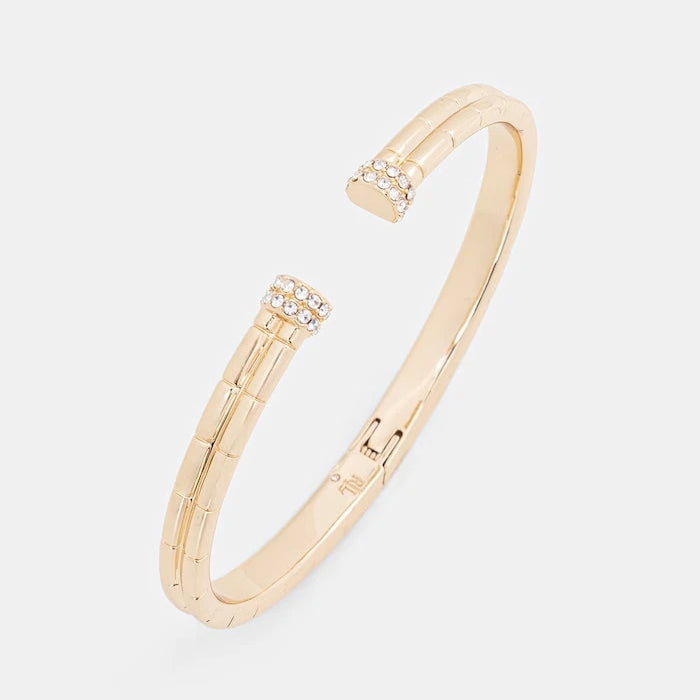 Lauren Ralph Lauren metal zirkonlu kadın bileziği LINDELLA