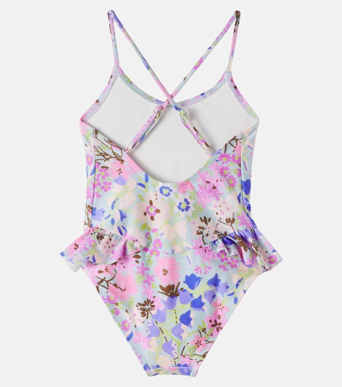 Zimmermann Kids - Solstice floral ruffled swimsuit