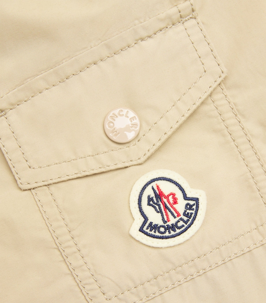 Moncler Yellow Hooded Leandro Parka Jacket