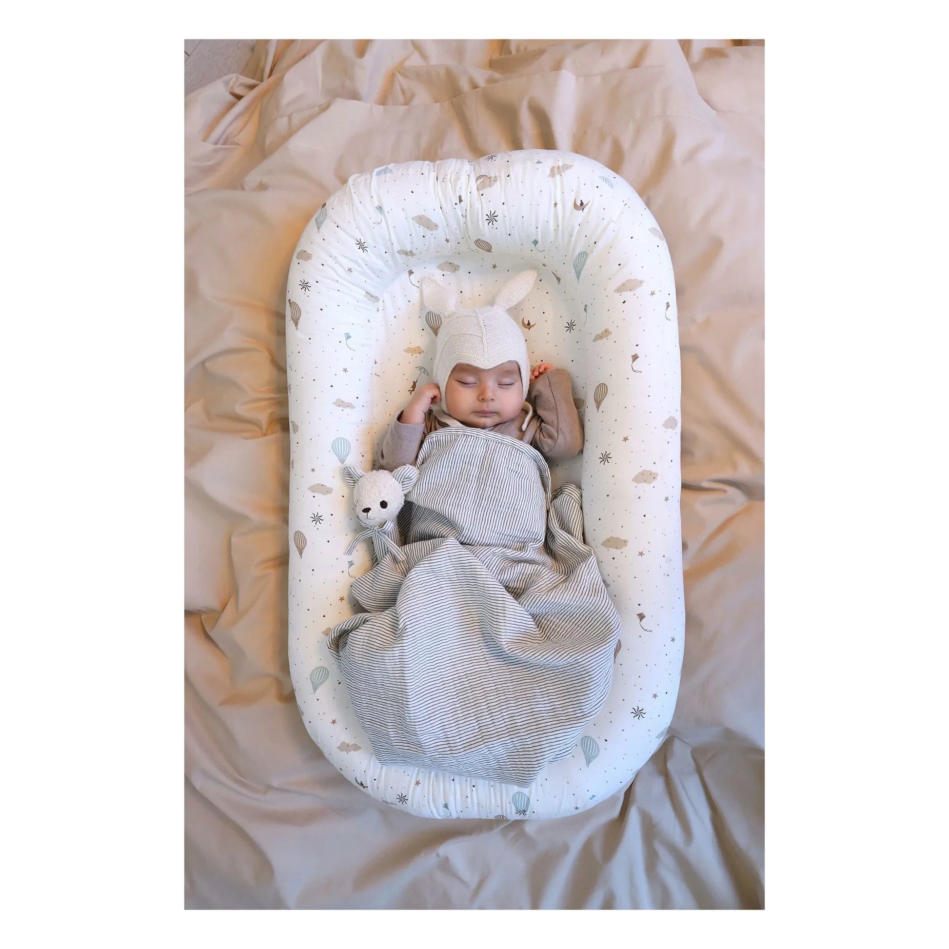 Cam Cam - Dreamland baby wedge | Light blue