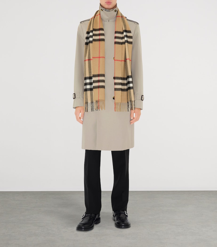 Burberry Cashmere Check Scarf