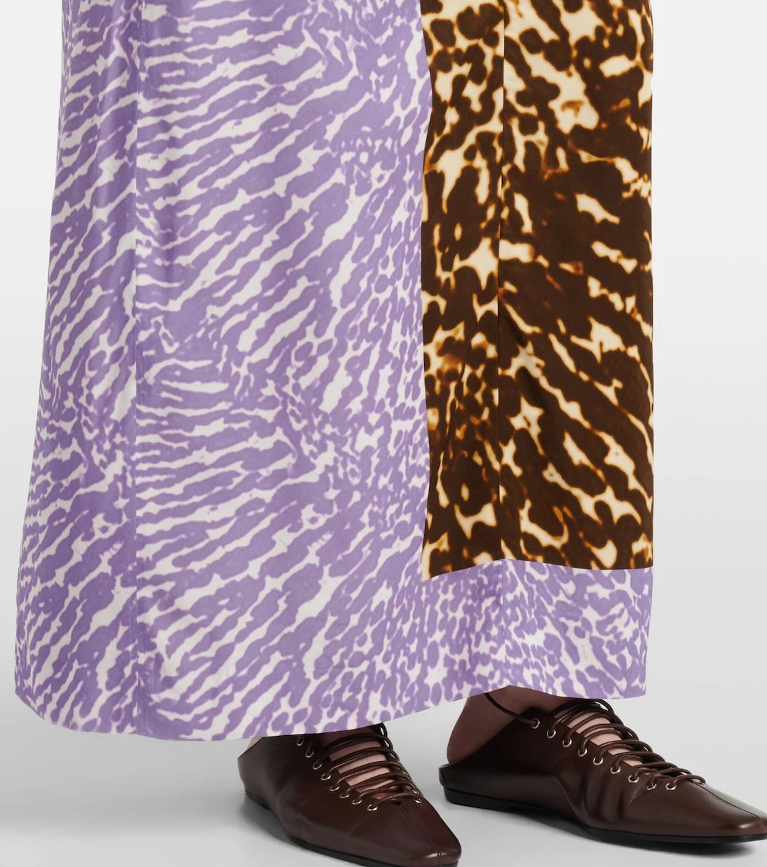 Dries Van Noten - Printed halterneck maxi dress