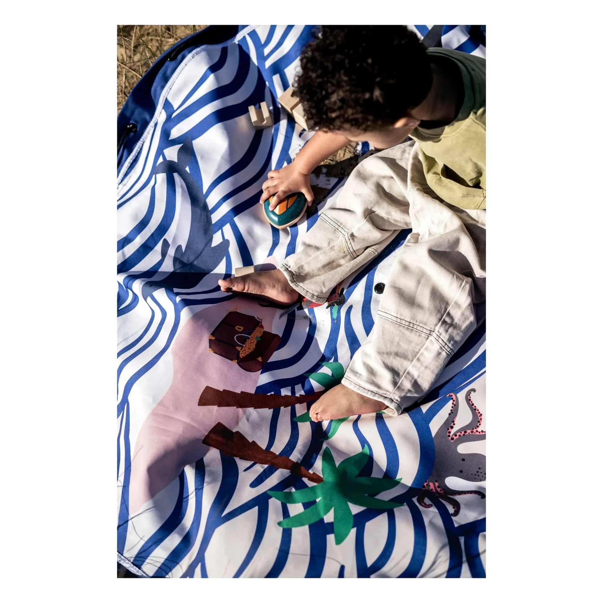 Play and Go - Noomad outdoor bag / mat - Pirate | Blue