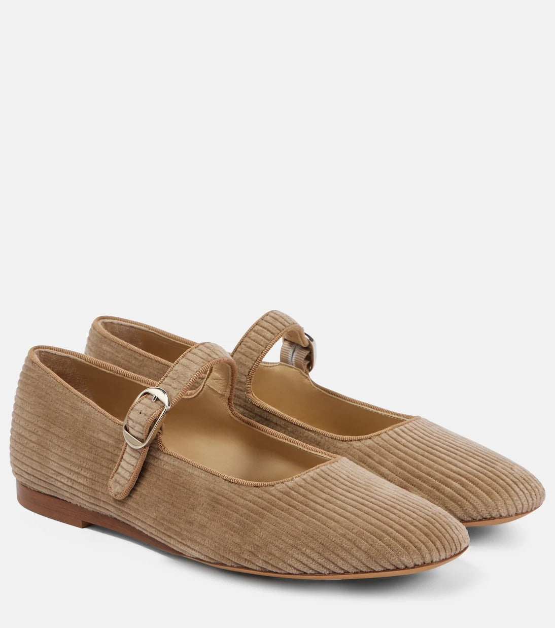 Le Monde Béryl - Corduroy Mary Jane flats