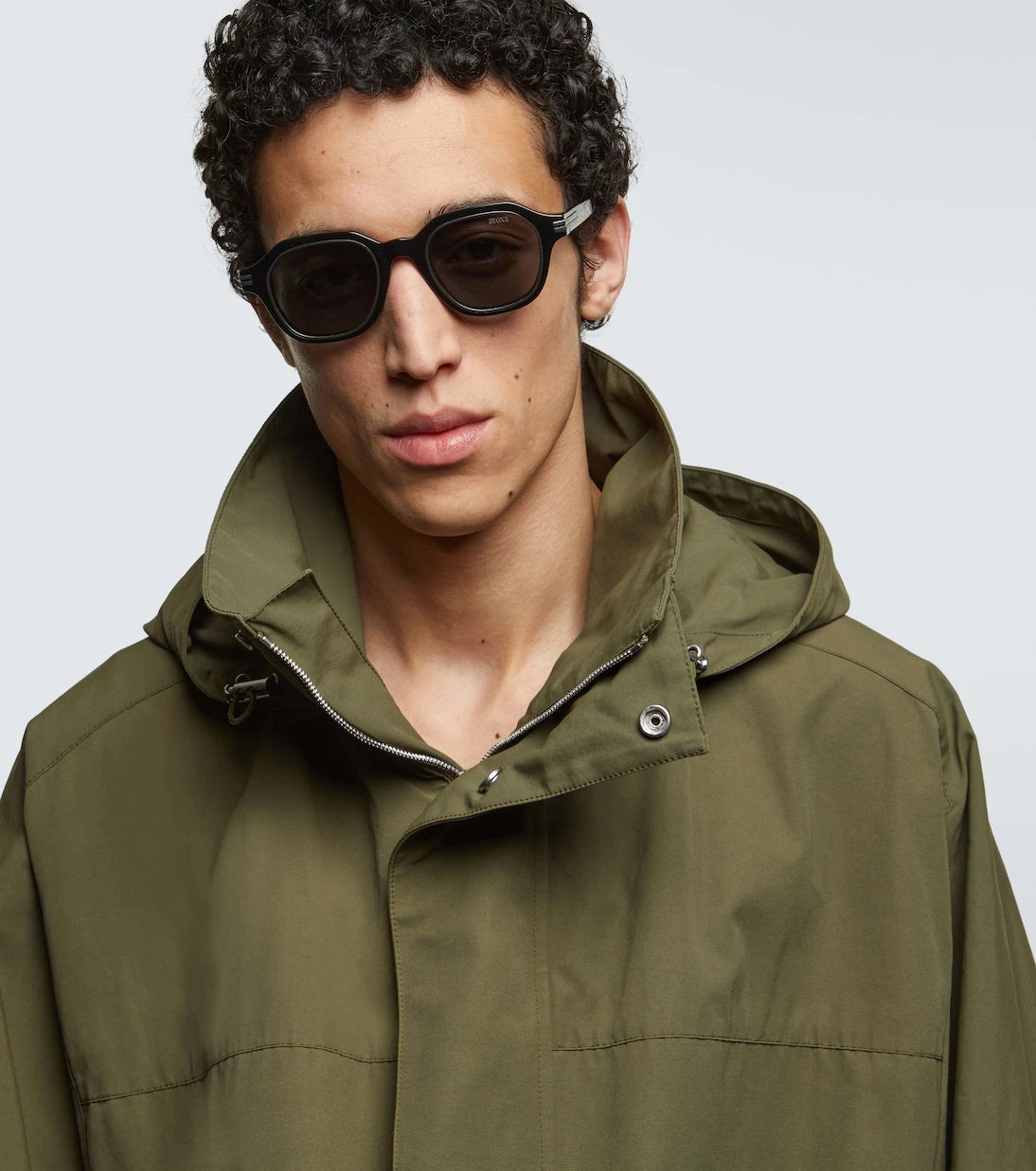 Zegna - نظارات شمسية مربعة