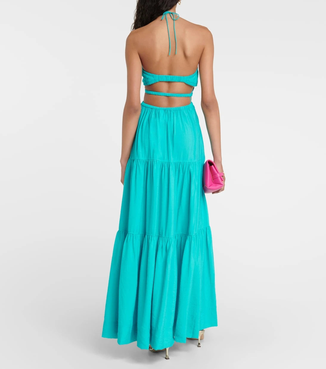 Simkhai - Laurel halterneck cutout maxi dress