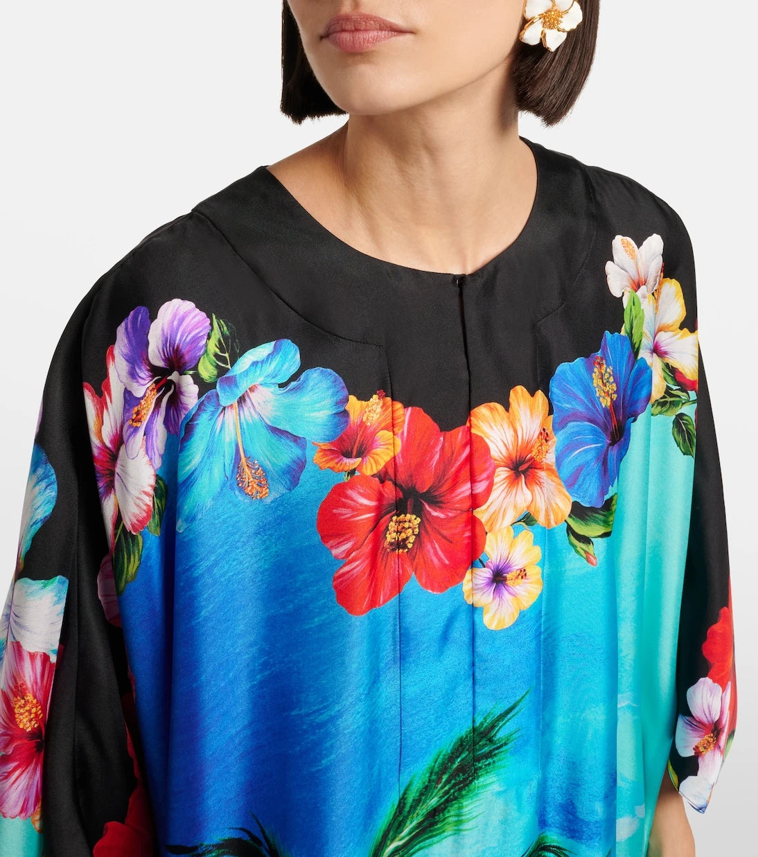 Dolce&Gabbana - Printed silk kaftan