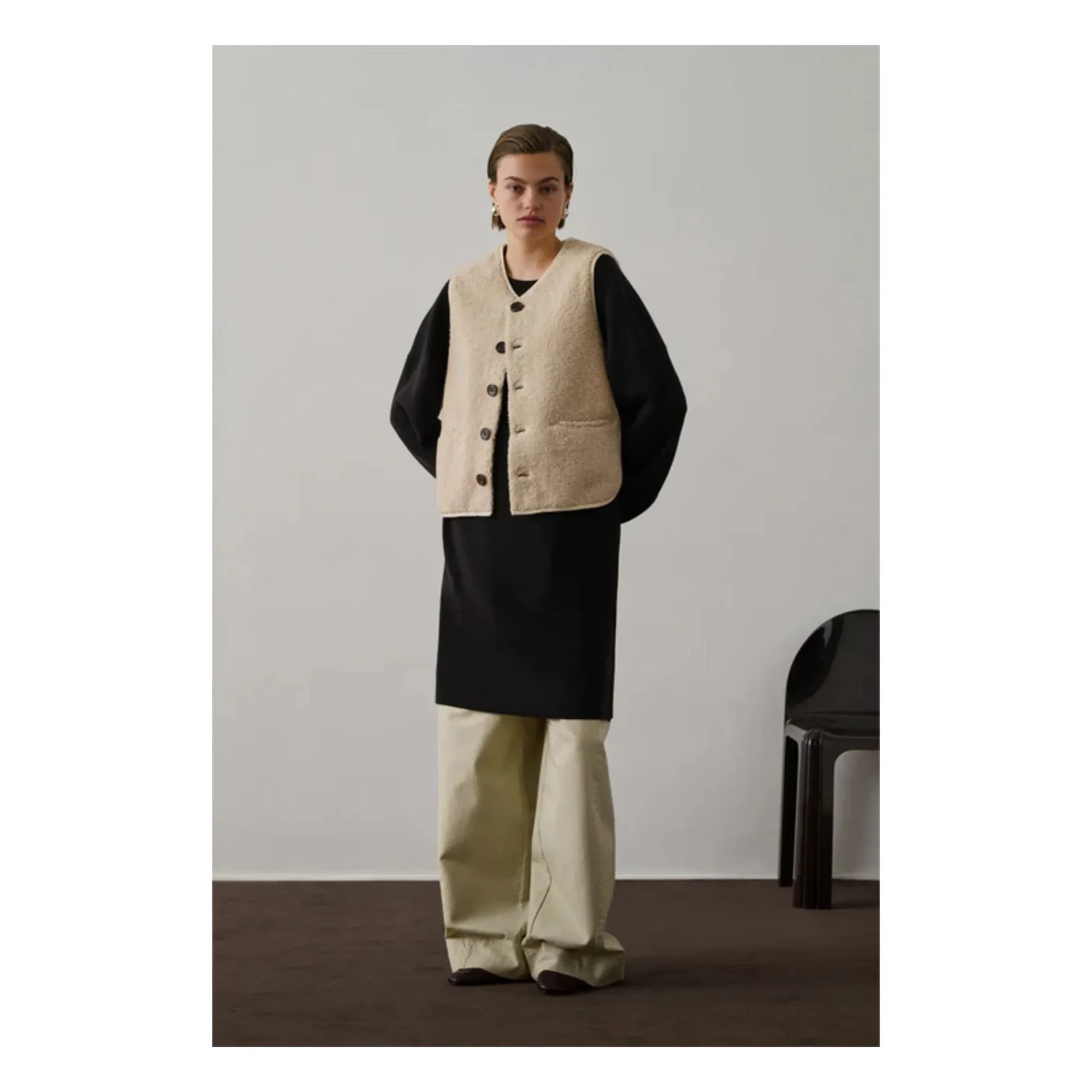 Soeur - Fusil Sherpa Jacket | Ecru