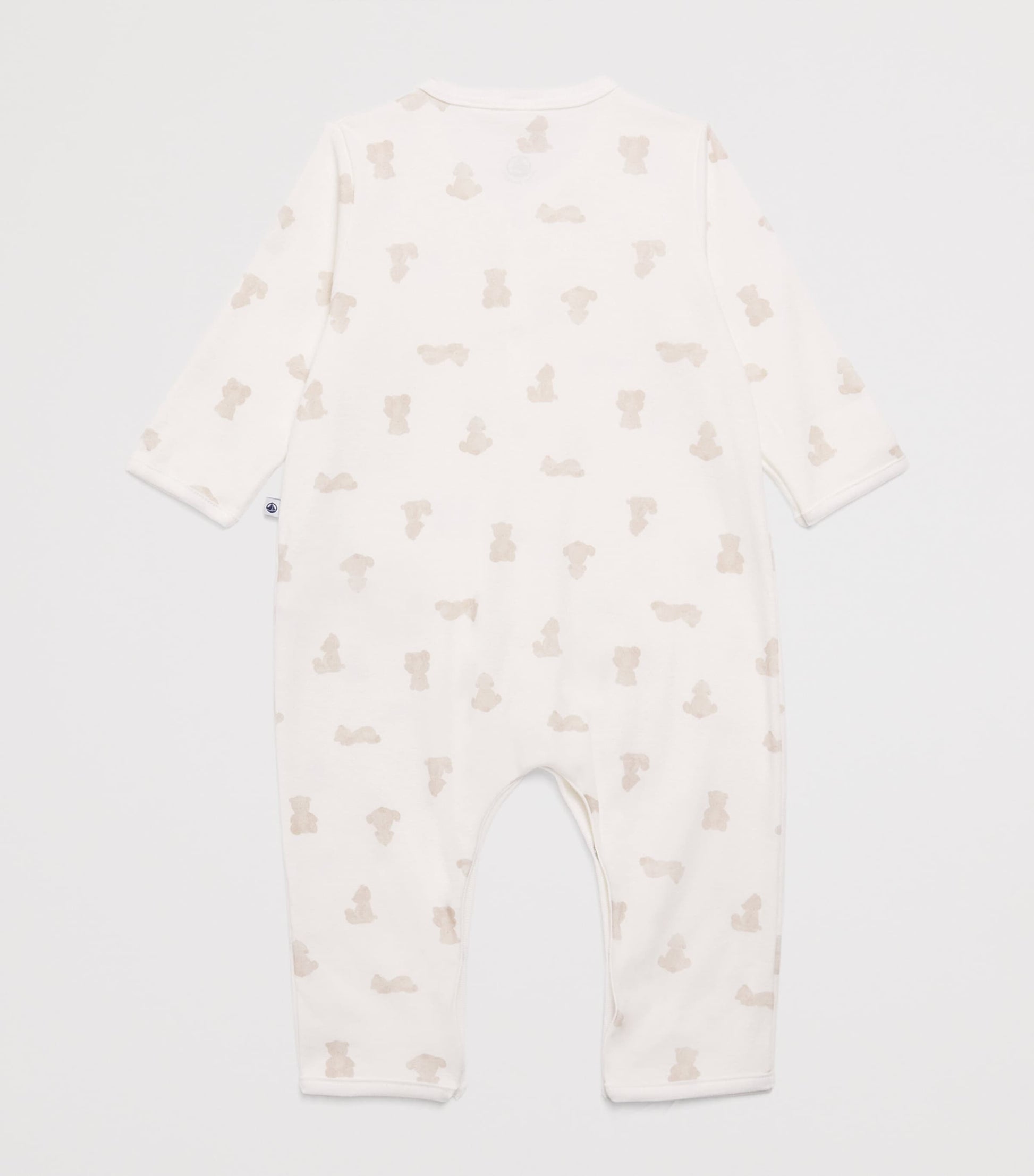 Petit Bateau Bear Print All-In-One (1-12 Months)