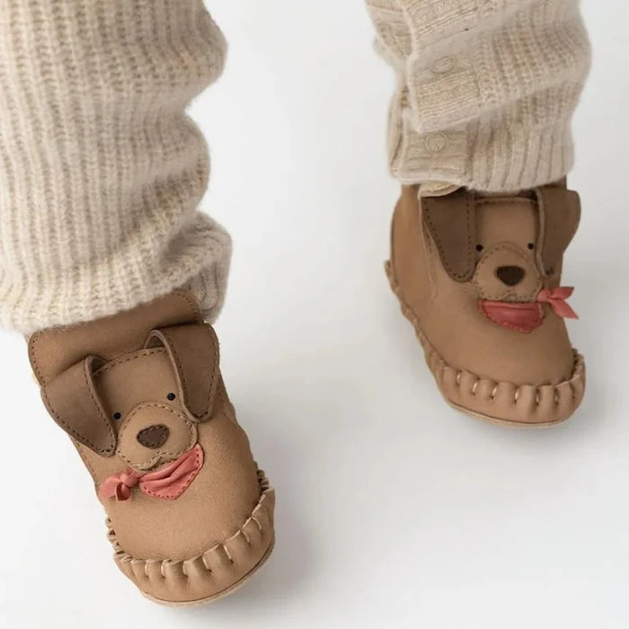 Бебешки кожени обувки Donsje Junus Booties Western Dog