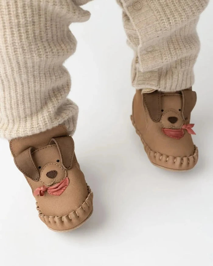 Donsje Junus Booties Western Dog Bebek Deri Ayakkabı