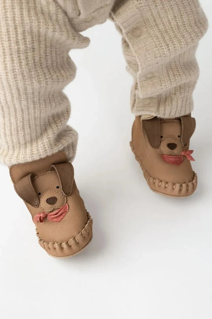 Donsje Junus Booties Western Dog Bebek Deri Ayakkabı