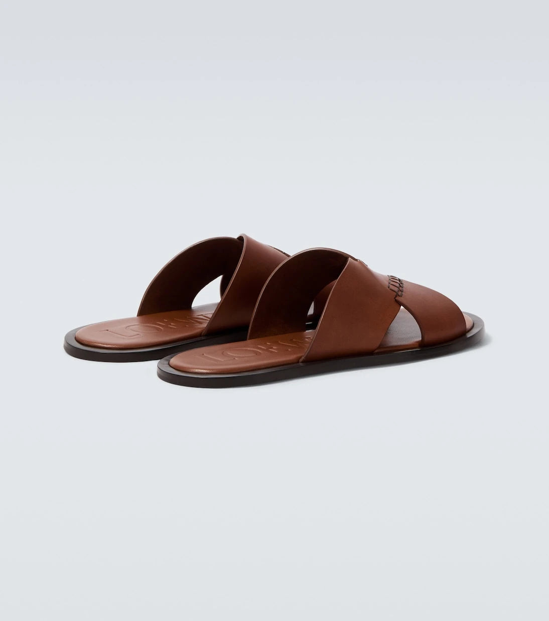 Loewe - Paula's Ibiza Flex leather sandals