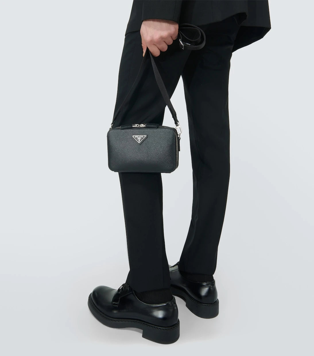 Prada - Brique deri çapraz çanta