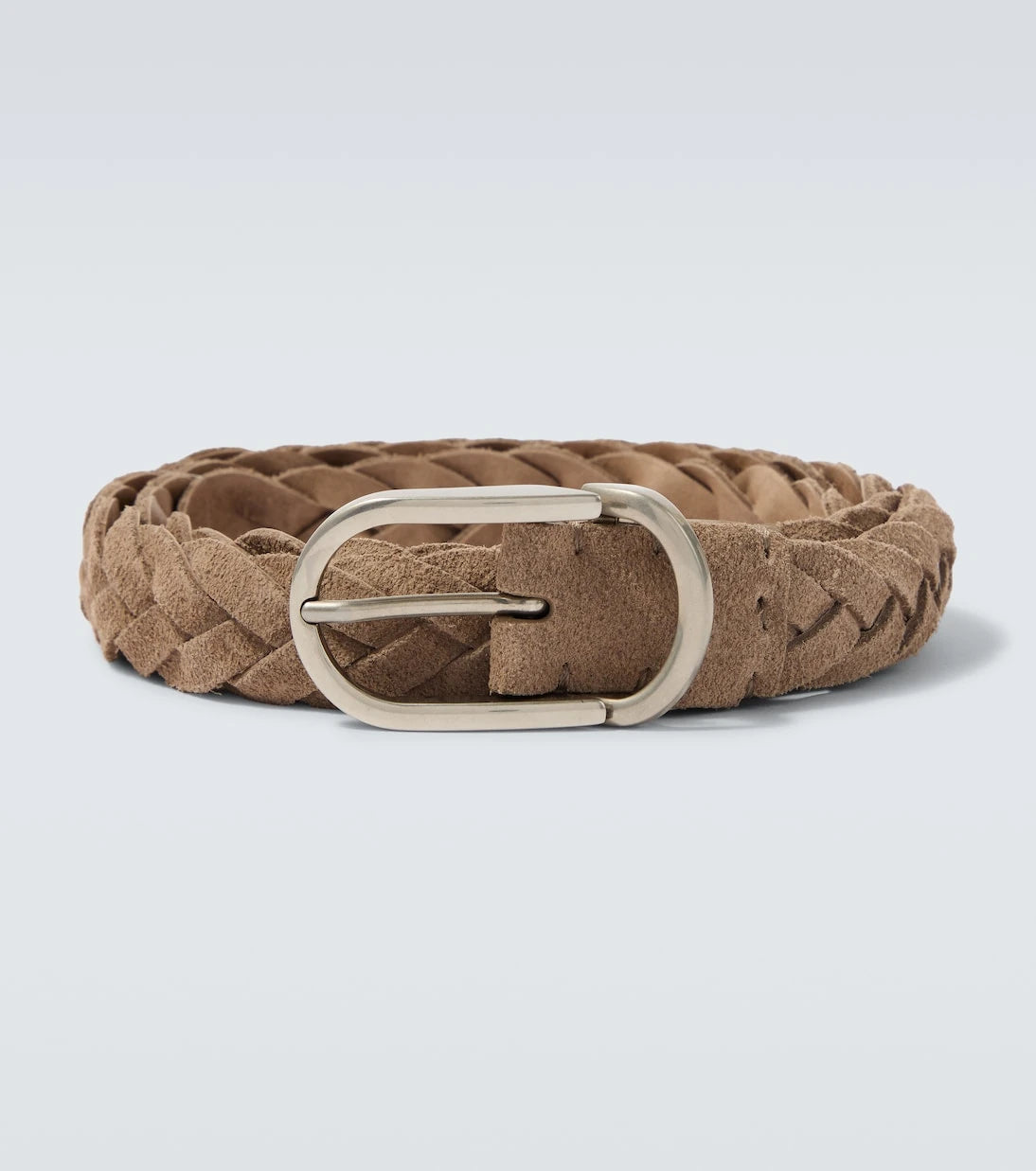 Brunello Cucinelli - Braided suede belt