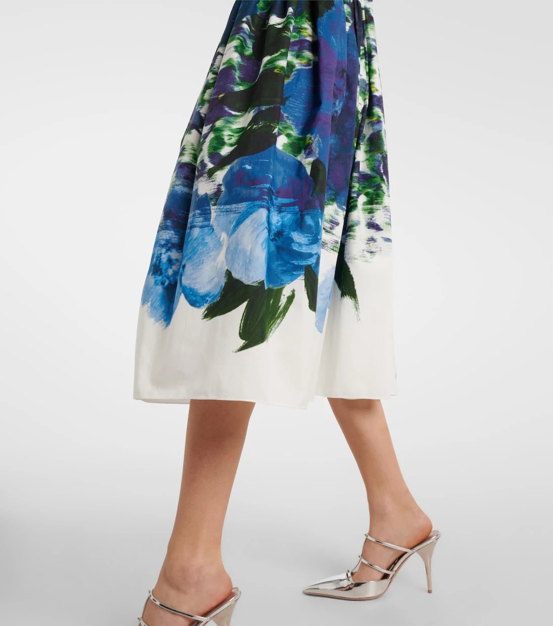 Erdem - Floral cotton midi dress