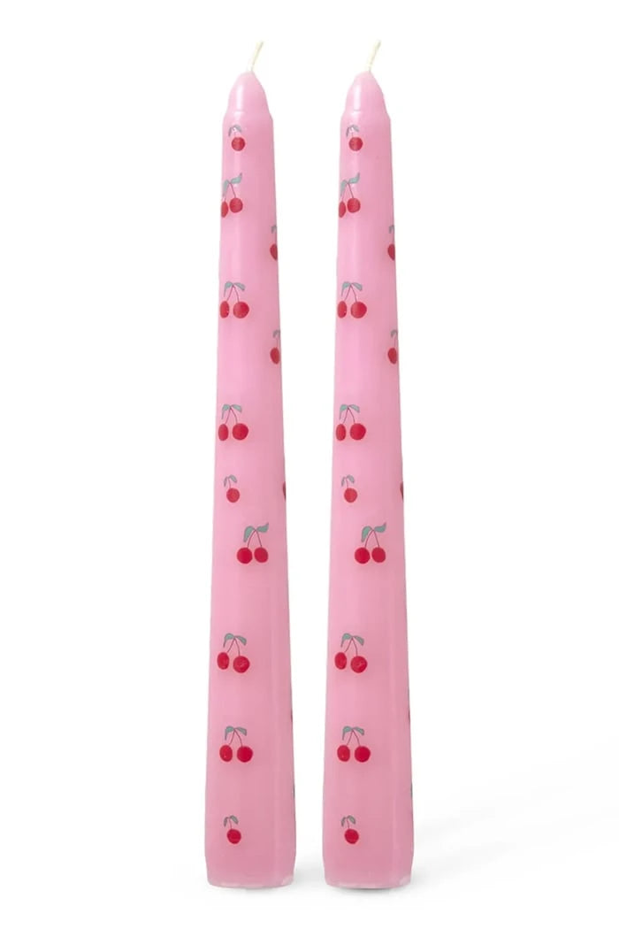 Декоративна свещ Rice Cherry Love 20,5 x 2,5 x 4,5 cm (2 броя)