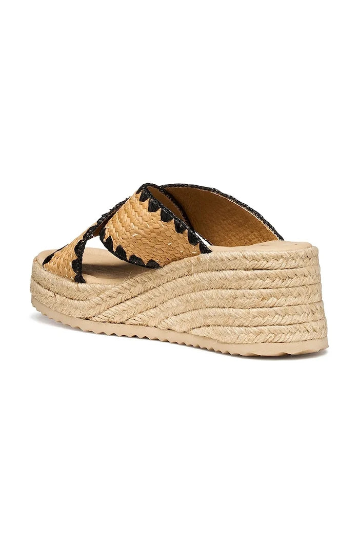 Geox Kadın D ALEMERIA Eğik Platform Espadril