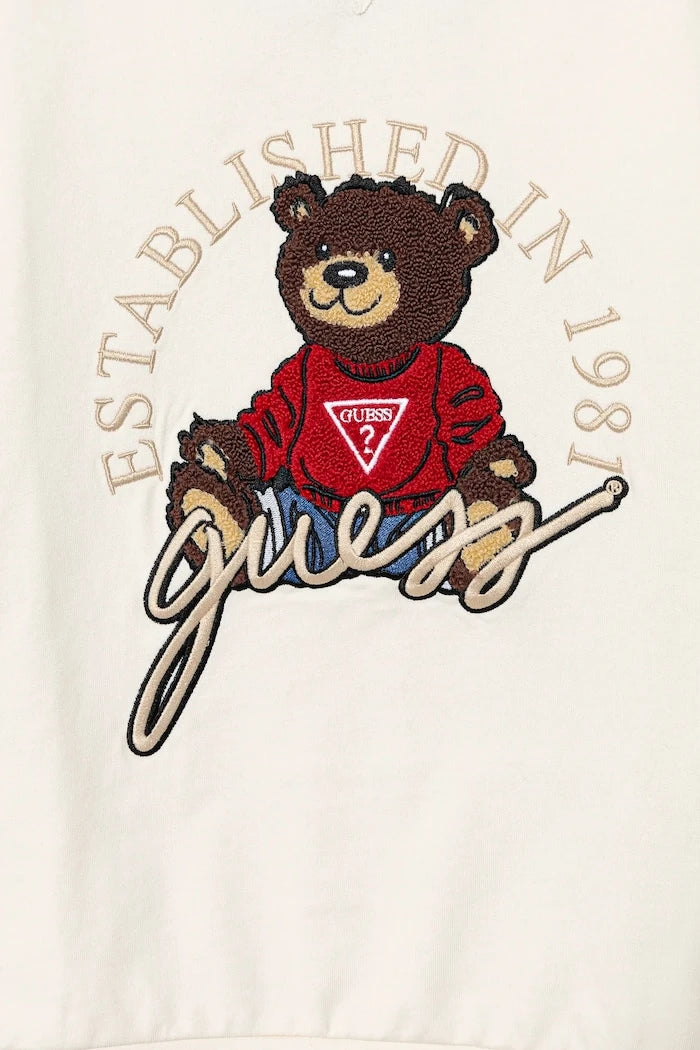 Детски памучен суичър Guess