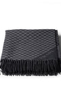 Prada Double Wool-Cashmere Symbole Throw