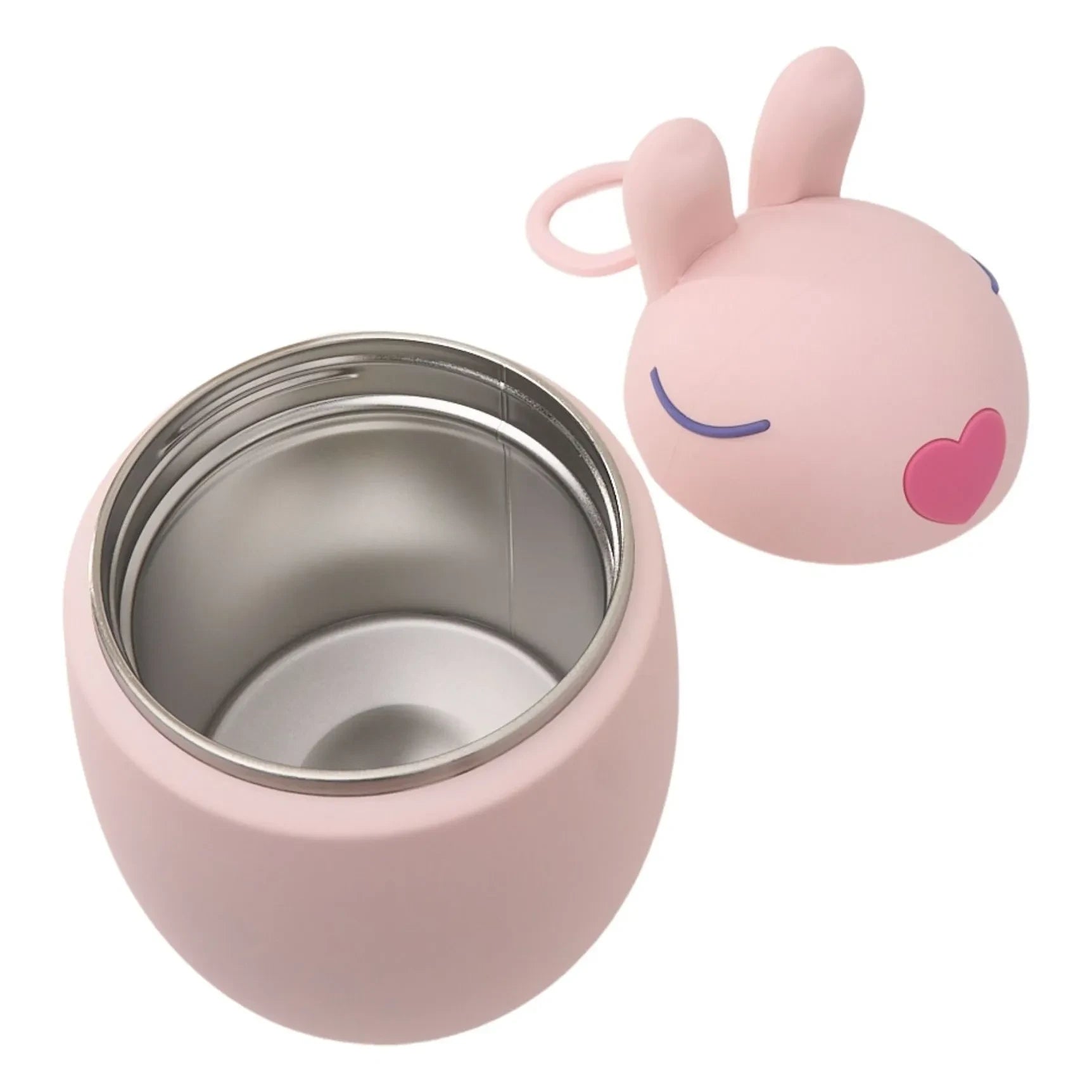 Asobu - Isothermal lunch box Rabbit | Pale Pink