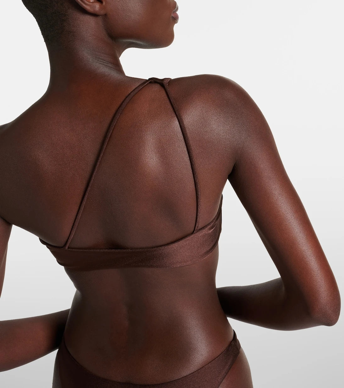 Jade Swim - Apex one-shoulder bikini top