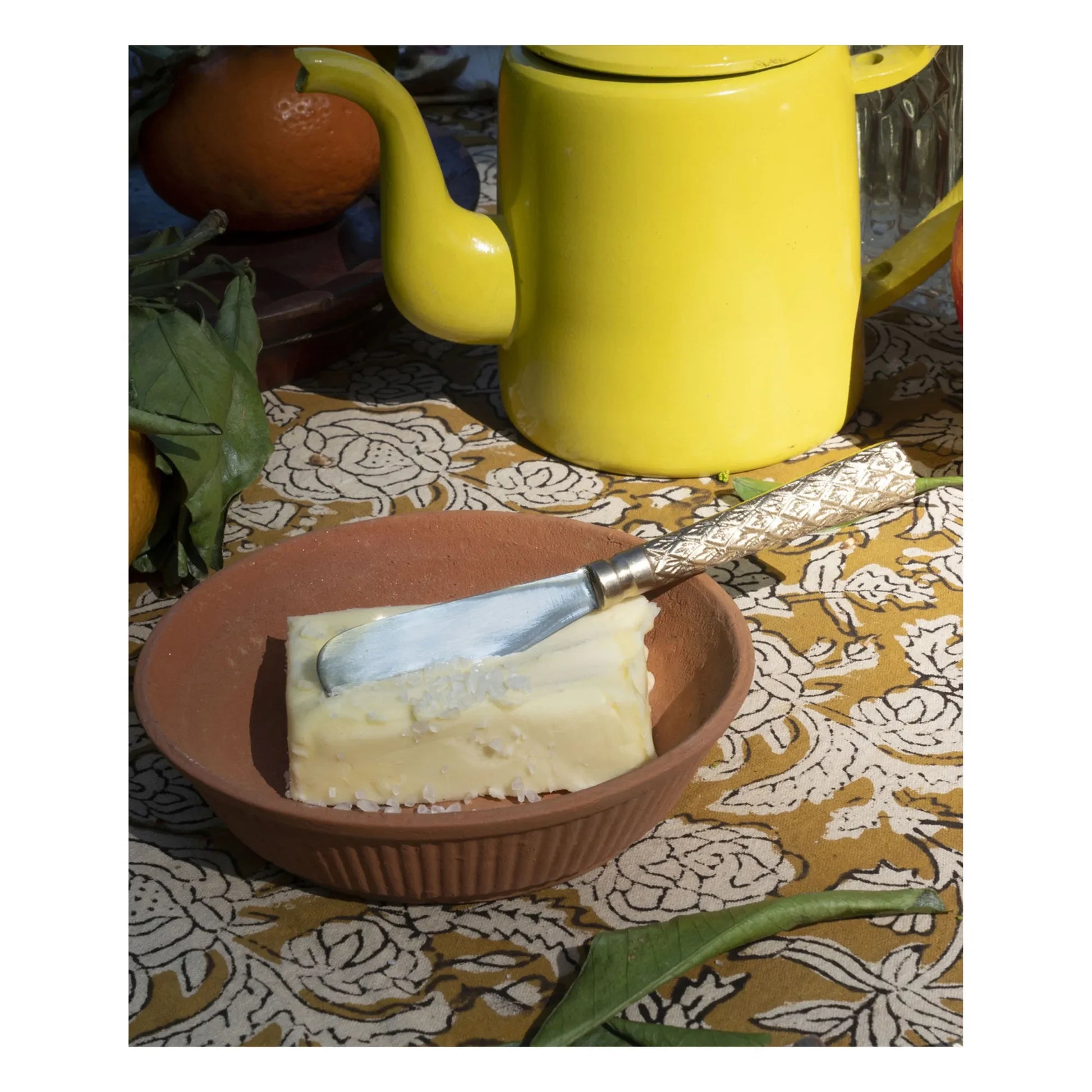 Doing Goods - Chameli Matte Brass Butter Knife | Gold
